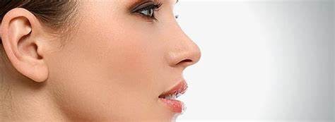 Perfil facial en una imagen ilustrativa de medicina estética